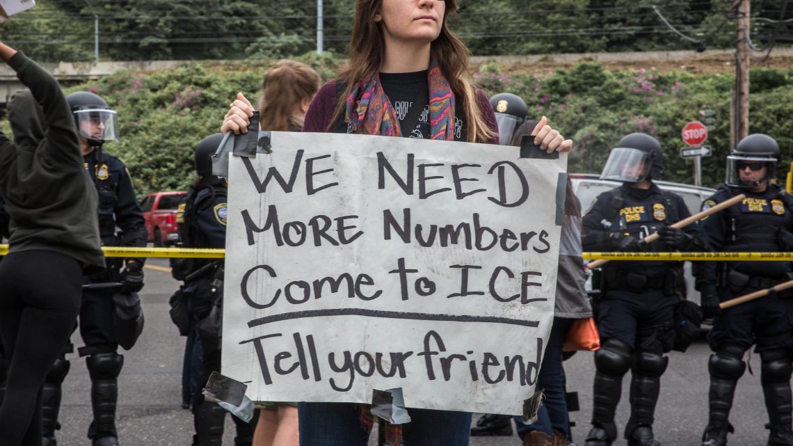 Inside the Portland Occupy ICE Camp and Its Battle with the Feds