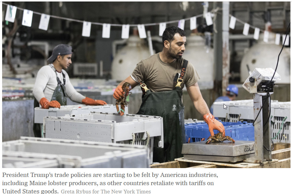 Latest US Trade Casualties: Nails, Whiskey, Cranberries, Lobster, and Autos Too.