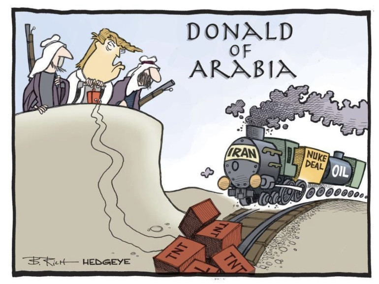 Donald of Arabia, Oil Sanction Idiocy: Another Oil Shock Coming