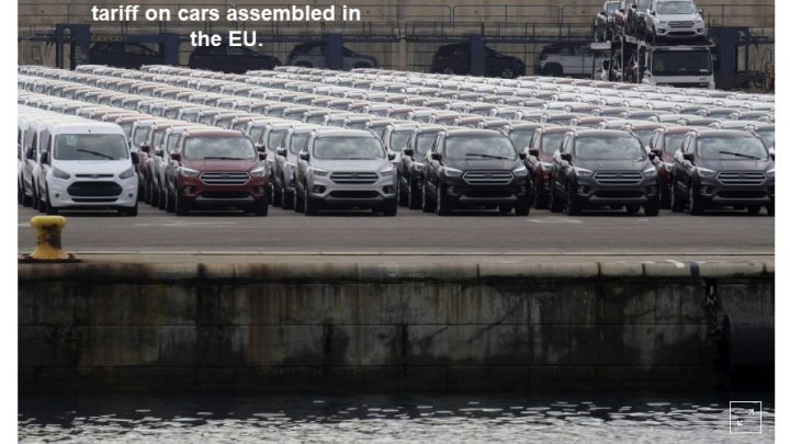 Still More Tariffs: Trump Threatens 20 Percent Tariff on EU-Assembled Cars