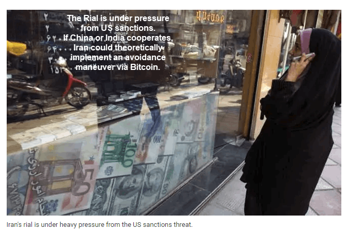 How Iran Can Use Bitcoin to Avoid US Sanctions