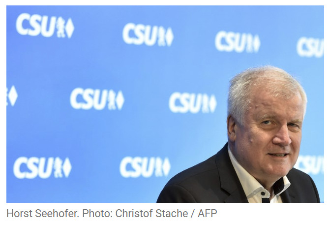 CSU Leader Horst Seehofer Resigns Leaving Merkel’s Coalition in Doubt