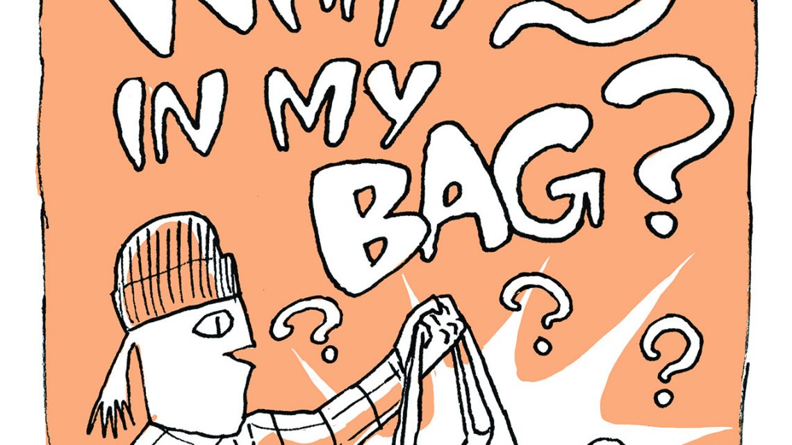 ‘What’s in My Bag?’ Today’s Comic by Lane Milburn