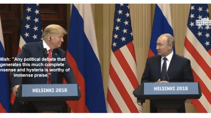 Congratulations to President Trump for an Excellent Summit with Putin