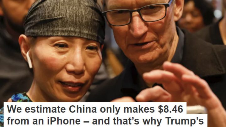 Make Trade Math Great Again, iPhone Example: Globalization in Reverse