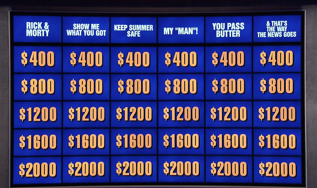 Here’s How All Those ‘Rick and Morty’ Jokes Wound Up on ’Jeopardy!’