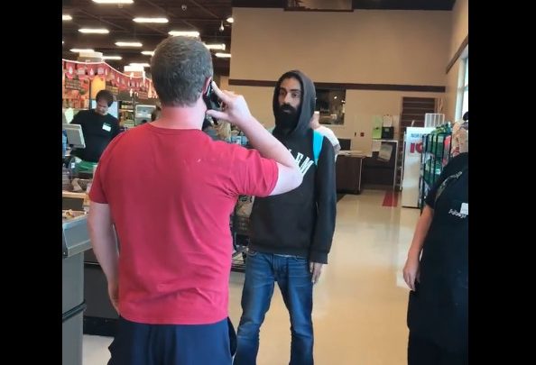 Video Shows Man Blocking Person of Color from Leaving Store for Being an ‘Illegal Alien’