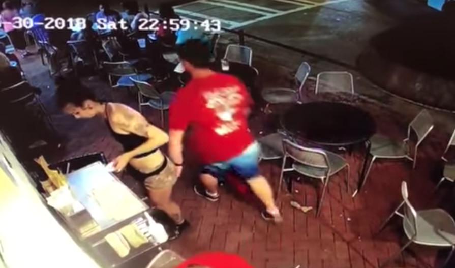 Watch a Waitress Take Down a Creep Who Groped Her