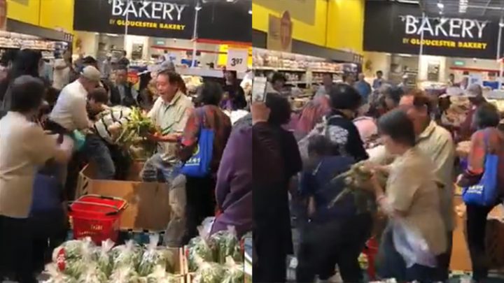 Breaking Down This Insane Video of a Fight over Corn in a Supermarket