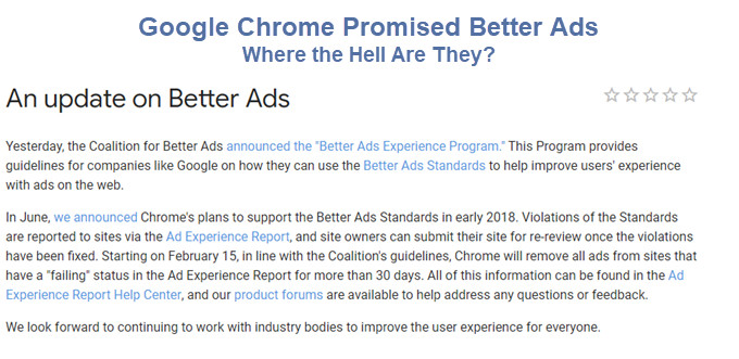 Hello Google Chrome: What the Hell Happened to Autoplay Ad Blocks?