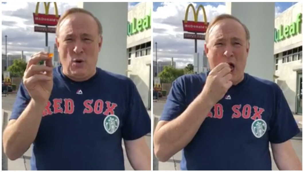 Watch a Utah Lawmaker Try Weed for the First Time in a Parking Lot