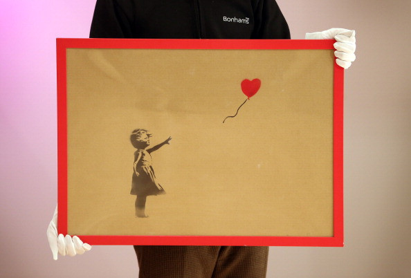 A Banksy Painting ‘Self-Destructed’ After Being Auctioned for $1.1 Million