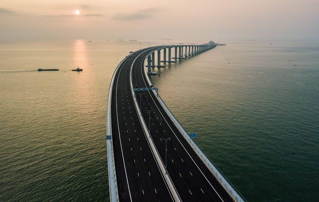 China’s Hong Kong Mega Bridge Riles Former Colonialists