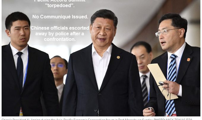 US-China Disagreement ‘Torpedoes’ Pacific Accord Summit, No Communiqué Issued