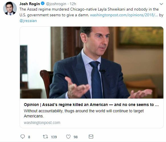WaPo Claims American "Tortured Then Executed" in Syria – Admits No Evidence