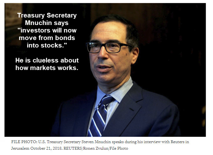 Treasury Secretary Mnuchin is Totally Clueless About How Markets Function