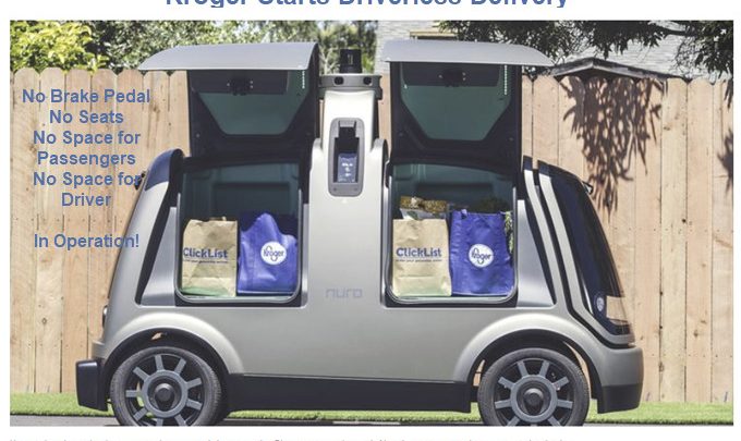 Kroger Starts Driverless Delivery