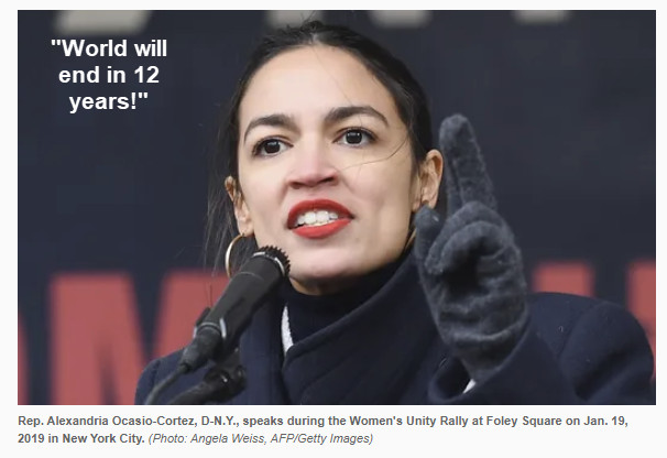 Ocasio-Cortez Says World Will End in 12 Years: Here’s What to Do About It