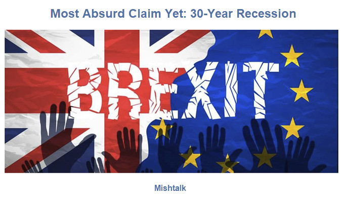 Most Absurd Brexit Claim Ever: “30-Year Recession, Worse Than 1930s”