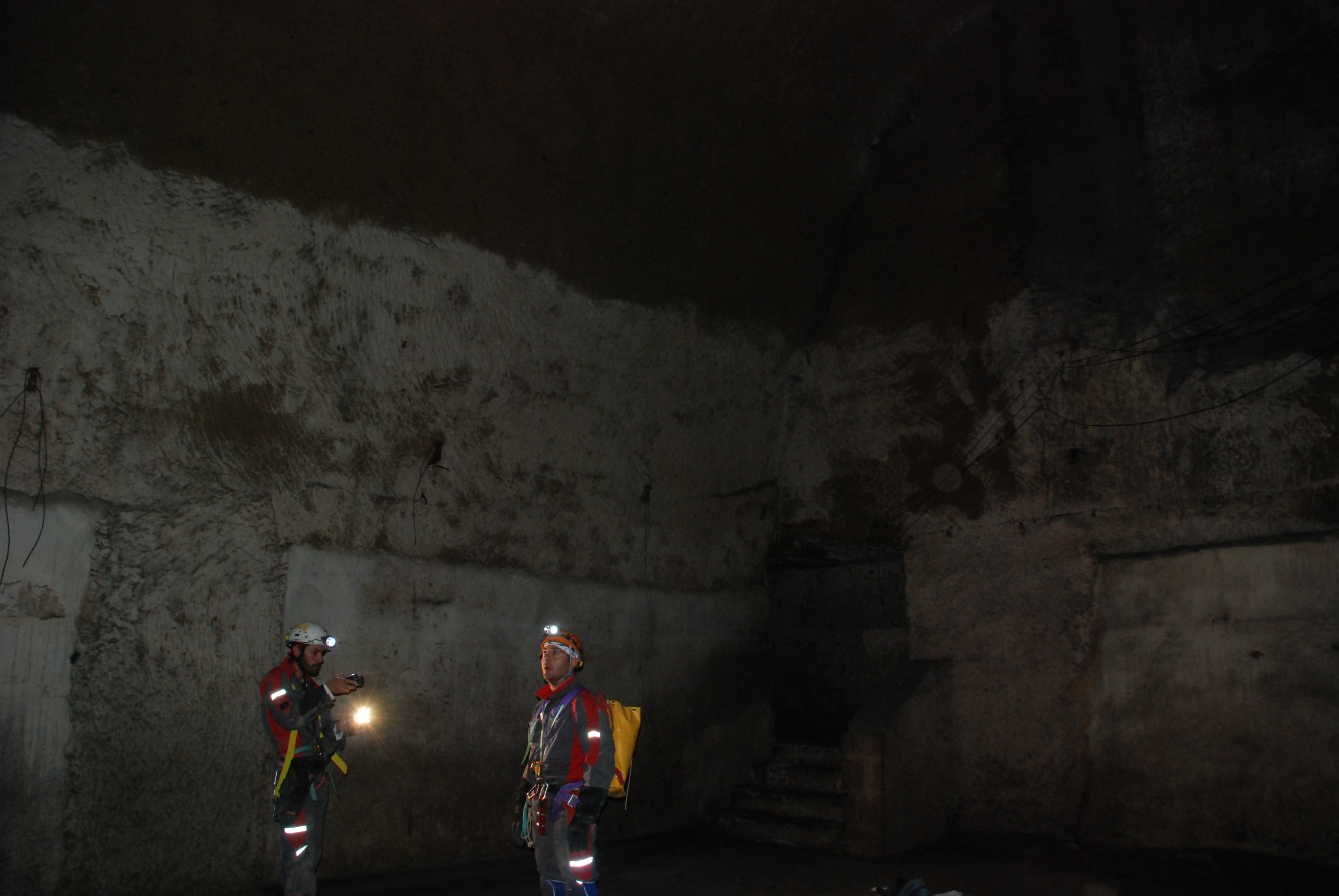 Checking out the Cisterns under Naples