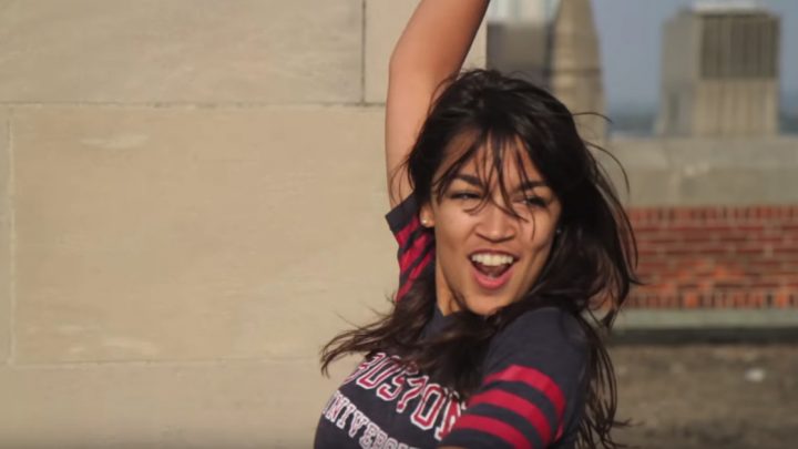 Alexandria Ocasio-Cortez Is Now Going Viral for [Spins Wheel] a College Dance Video