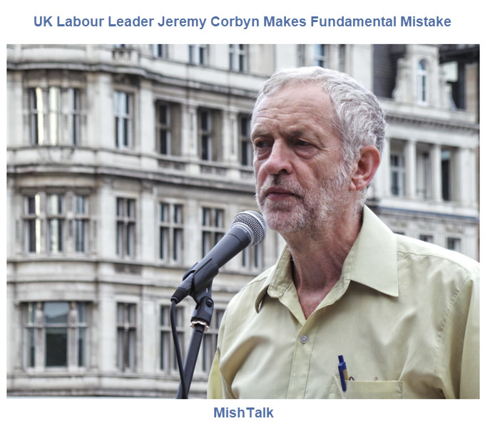 UK Labour Leader Jeremy Corbyn Makes Fundamental Mistake