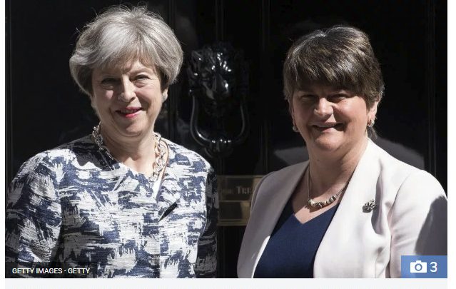 Reported DUP Deal with Theresa May Based on BIG IF