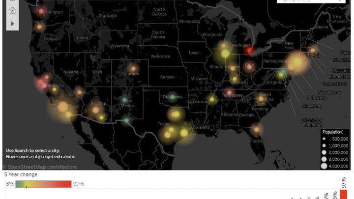 23 Cities Have 5-Yr Home Price Gains of 40%, Case-Shiller-20 Up 57% in 6 Yrs