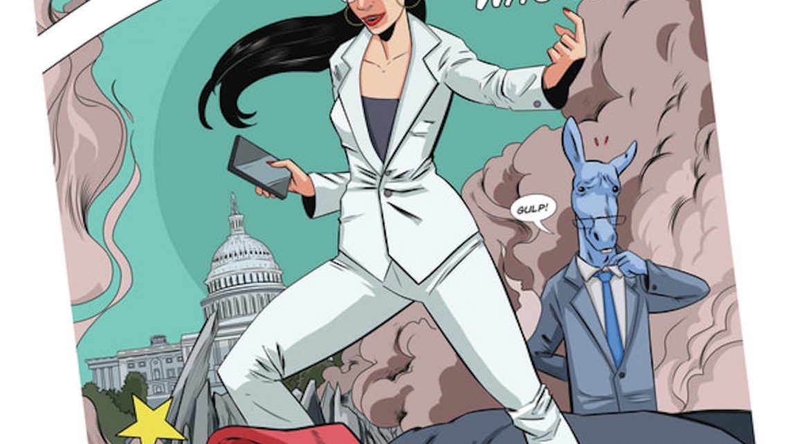Alexandria Ocasio-Cortez’s Underdog Story Is Now Officially Becoming a Comic Book