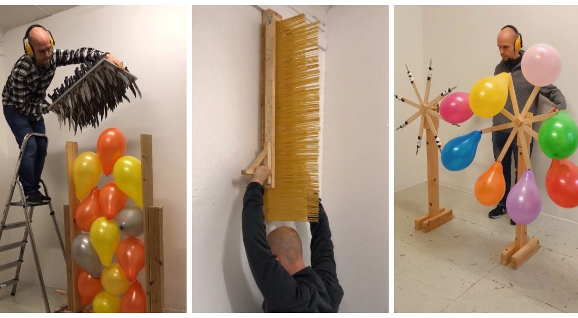 Artist Jan Hakon Erichsen Explains His Balloon Popping/Pasta Breaking Instagram Videos