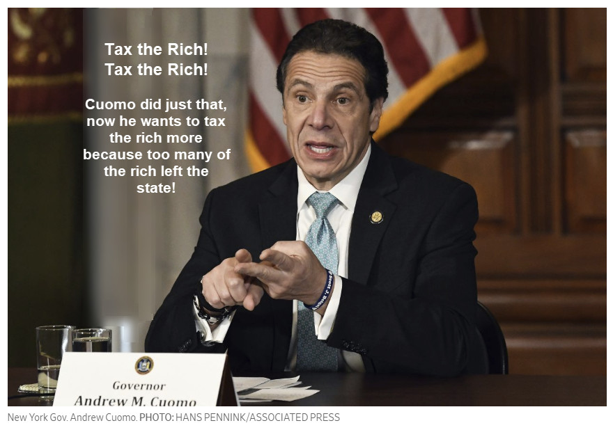Progressive Battle Cry: Tax the Rich! Tax the Rich! How’s it Working Out?