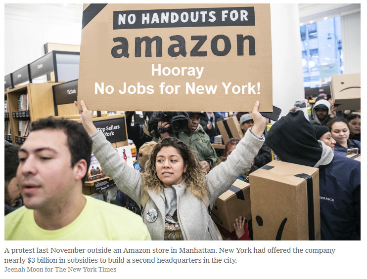 Hooray! No Jobs for New York