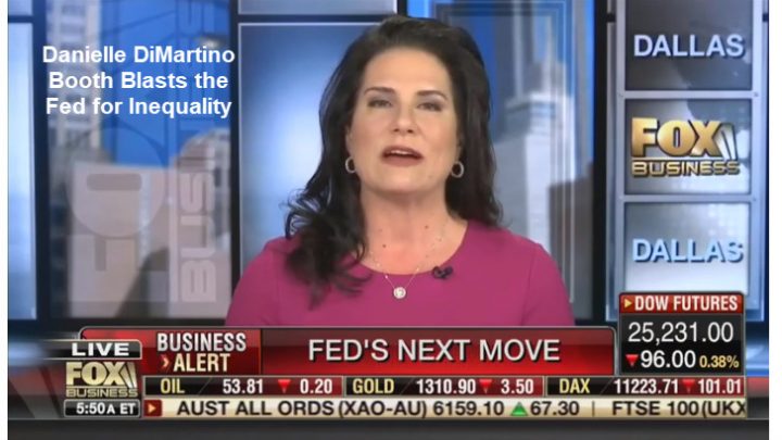 Danielle DiMartino Booth Blasts the Fed for Inequality, Discusses Recessions