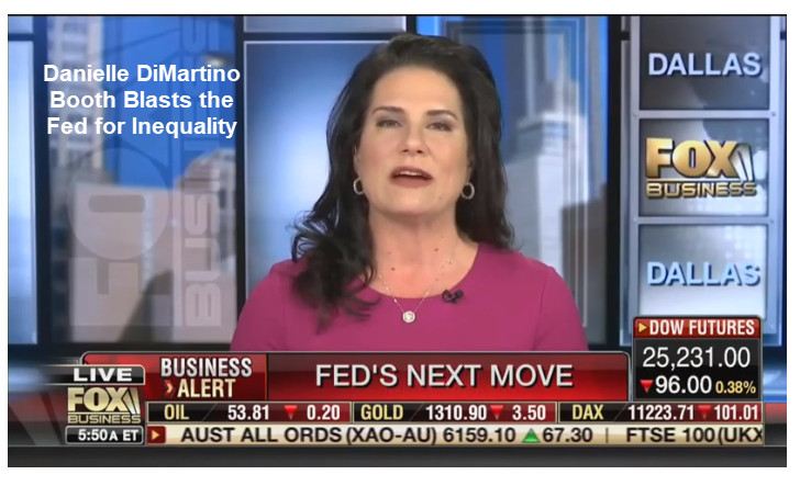 Danielle DiMartino Booth Blasts the Fed for Inequality, Discusses Recessions