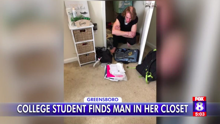 Woman Who Heard a ‘Ghost’ in Her Room Finds Stranger Hiding in Her Closet