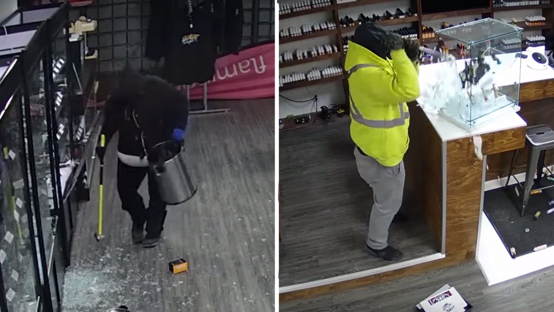 This Vape Store Robbery Footage Is 2019’s Best Comedy Film