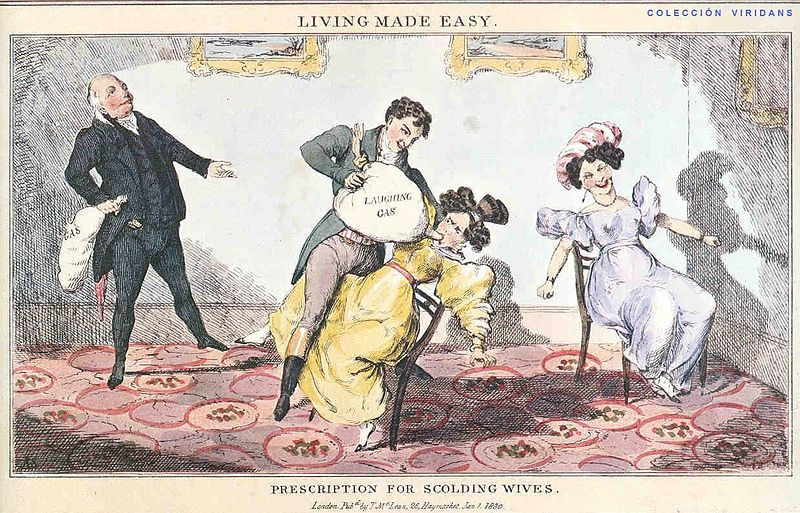 A Brief, 200-Year History of Humanity’s Love for Laughing Gas