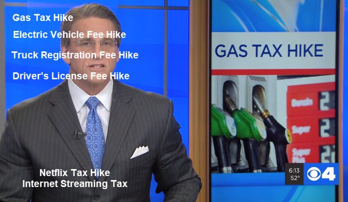 Illinois Ponders Taxing Internet Streaming Services and Gas Tax Hikes of $0.19