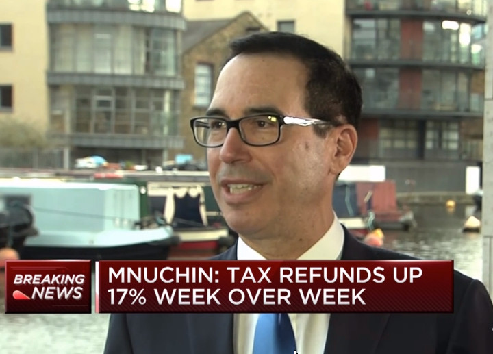 People Outraged Over Lower Tax Refunds But Treasury Says Refunds Above Last Year