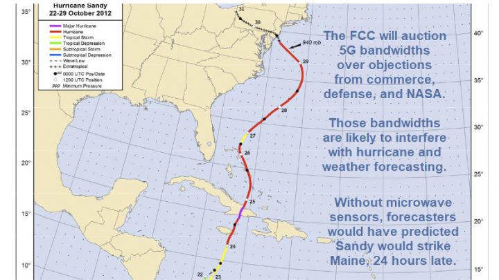 Hurricane Forecasts May Revert to 1970 Accuracy Due to 5G Conflict