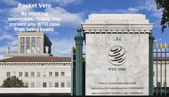Trump Assails WTO “Straitjacket”, Attempts Pocket Veto of Entire Organization