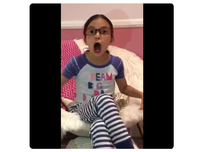 Hilarious Video of 8-Year-Old Imitating and Mocking AOC