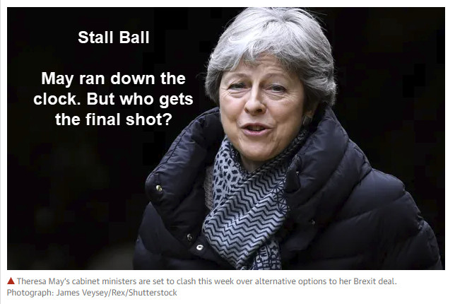 Stall Ball: Theresa May’s “Stall Ball” Nears End of Road