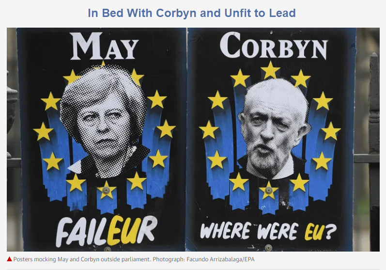 In Bed With Corbyn and Unfit to Lead: File a No Confidence Vote Now
