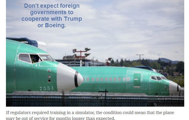 Spotlight Boeing: Global Consent Difficult, China Retaliation, Compensation Woes