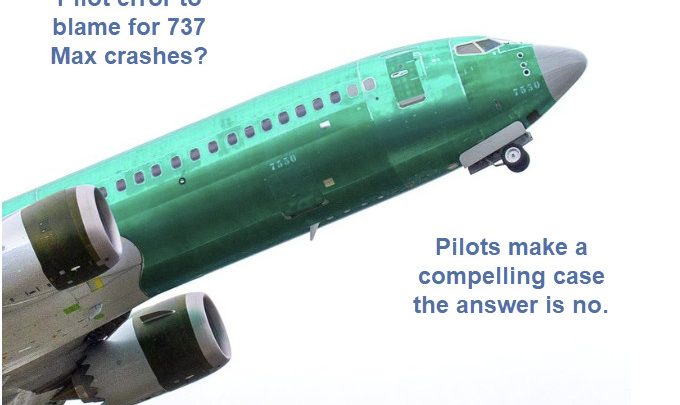 Pilots Confront Boeing: 737 Max Crashes Were NOT Pilot Error