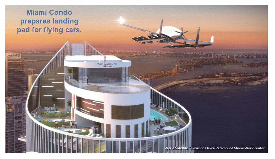 Miami Condo Prepares Landing Pad for Flying Cars