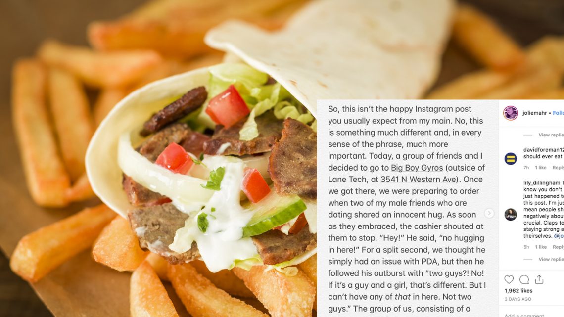 Gay Teens Say Gyro Restaurant Worker Told Them ‘Their Kind’ Was Not Welcome