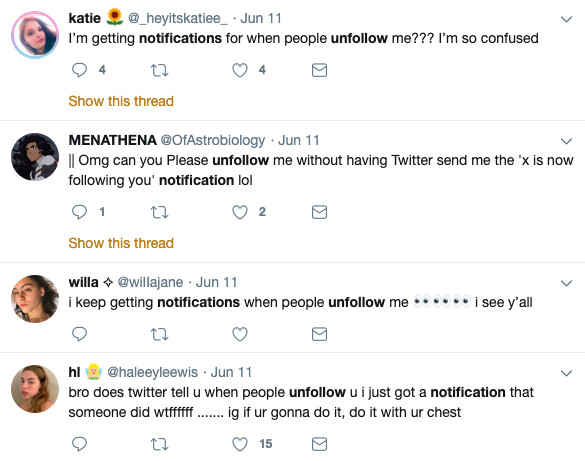 A Nightmare Twitter Bug Is Sending Users Notifications When They’re Unfollowed