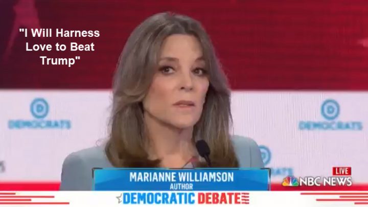 SNL Mocks Democrat Candidate Williamson: “I will Harness Love to Beat Trump”
